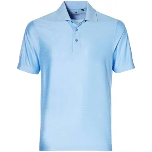 Mens Oakland Hills Golf Shirt Light Blue